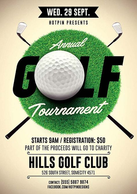 Golf Tournament Fundraiser Flyer, Golf Day Poster, Golf Tournament Poster Design, Golf Flyer Design, Golf Poster Design Ideas, Golf Poster Design, Golf Tournament Ideas Fundraising, Golf Tournament Flyer, Golf Giveaways