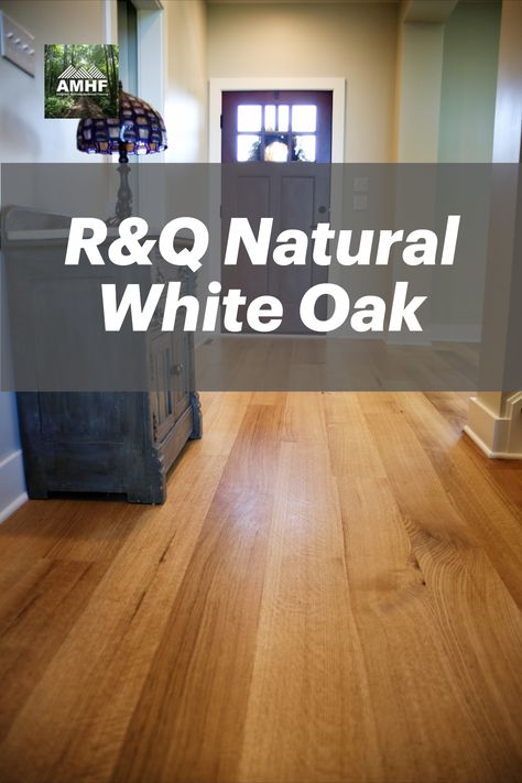 beautiful floor perfect for families -   Natural Rift & Quarter Sawn White Oak Rift And Quarter Sawn White Oak Floors, Best Hardwood Floors, Square House, Quarter Sawn White Oak, White Oak Floors, Solid Hardwood Floors, Raw Beauty, Oak Floors, Hardwood Flooring