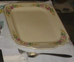 Vintage Rectangular Platter Vintage Platters, Family Table, Oval Shape, Tableware