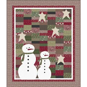 Quilt Inspiration: Free pattern day ! Snowflake and Snowman quilts Snowflake Quilt Patterns, Panel Quilts Ideas, Panel Quilts Ideas Layout, Quilted Wall Hangings Patterns, Snowflake Quilt, Christmas Quilt Blocks, Snowman Quilt, Christmas Quilt Patterns, Christmas Applique