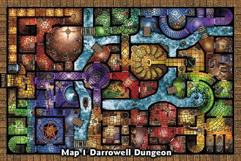 Wayward Board Game | Image | BoardGameGeek Hero Quest Board Game, Board Game Map Design, Game Iconography, Info Pamphlet, Roll20 Maps, Bord Games, Custom Board Games, Rpg Board Games, Fantasy Board Games