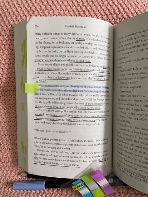 book annotations of beartown by fredrick backman Benji Ovich Beartown, Beartown Book Quotes, Beartown Book Aesthetic, Beartown Aesthetic, Beartown Book, Aesthetic Reading Quotes, Fredrick Backman, Aesthetic Book Quotes, Fredrik Backman