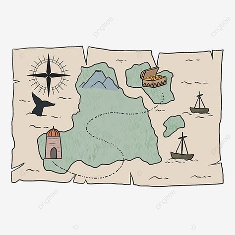 Treasure Map Clipart, Treasure Hunt Map Design, Cartoon Map Drawing, Drawing Maps Art, Treasure Hunt Illustration, Cute Map Drawing, Map Drawing Simple, Treasure Map Illustration, Map Drawing Art