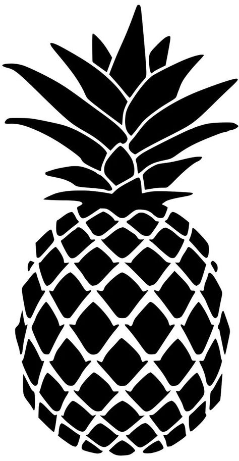 Wallpaper tumblr piña Pineapple Stencil, Pineapple Template, Diy Pineapple, Wolf Silhouette, Image Svg, Soyut Sanat Tabloları, Silhouette Stencil, Stencil Patterns, Stenciling