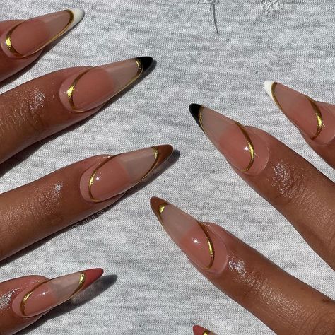 Italian Nails Trends, Nagel Tips, Classy Acrylic Nails, Minimalist Nails, Fire Nails, Nail Art Hacks, Classy Nails, Pretty Acrylic Nails, Chic Nails