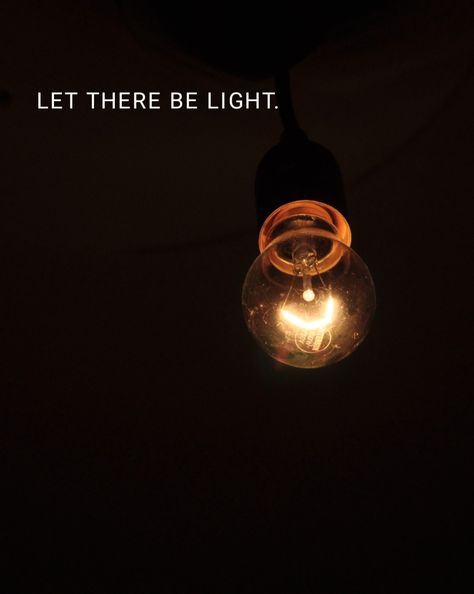 Let There Be Light Quote, Let There Be Light, Let The Light In, Inspirational Blogs, Jesus Teachings, Light Quotes, Love Your Neighbour, Instagram Inspiration Posts, Serve God