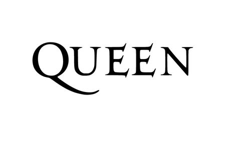 Queen Band Logo, Singer Logo, Queen Logo, Band Logo Design, Phoenix Artwork, Black Metal Art, Silhouette Cameo Tutorials, Band Stickers, Music Poster Design