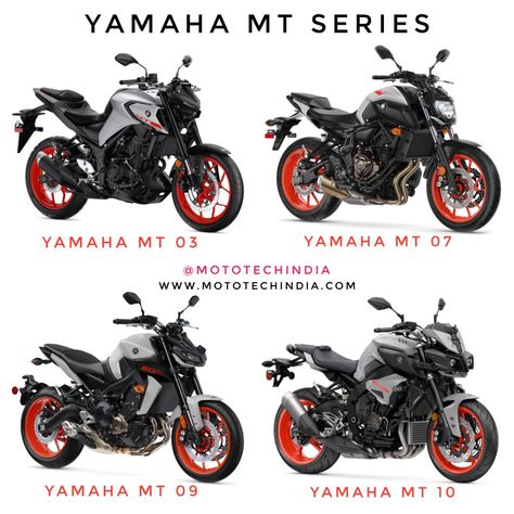 2020 Yamaha MT series. #yamaha #yamahabikes #yamahamotorcyles #caferacerbikes #classicbikes #motogp #customizedbikes #yamahamt #superbikes #modifiedbikes Yamaha Rx100, Yamaha Xs650, Yamaha Mt 09, Yamaha Cafe Racer, Mt 15, Yamaha Mt07, Stylish Bike, Mt 03, Mt 10