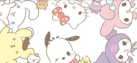 Sanrio Wallpaper Laptop, Sanrio Wallpaper Ipad, Phone Widgets, Patterns Wallpaper, Sanrio Wallpaper, Kitty Wallpaper, Cute Patterns Wallpaper, Hello Kitty Wallpaper, Cartoon Pics