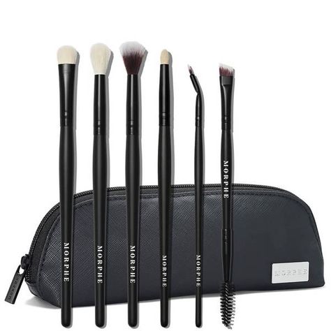 Morphe Eye Stunners Brush Collection (Worth £54.00) | Cult Beauty Makeup Morphe, Eyeshadow Tutorials, Face Brush Set, Morphe Makeup, Eye Brushes Set, Jaclyn Hill Palette, Morphe Brushes, Eye Makeup Brushes, Jaclyn Hill