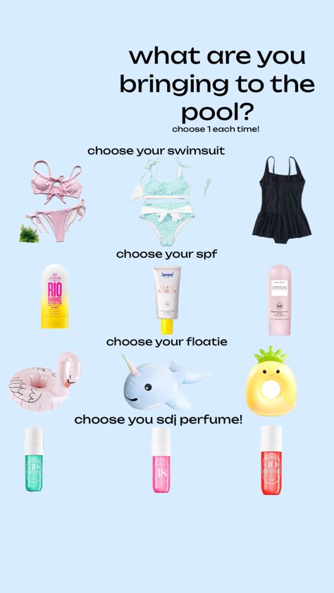 what are you bringing to the pool?? #pool #summer #sdj #swimming #cute #spf What To Bring To The Pool, Tips For Swimmers, Things Only Swimmers Will Understand, Swimmer Girl Problems Period, Swimmer Girl Problems, Swim Memes Truths, Sports Camp, Swimming, Pool