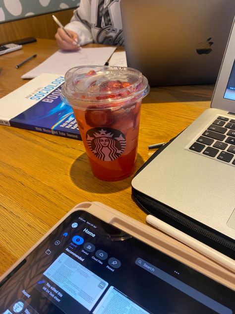 starbucks for studying >> Starbucks Study Aesthetic, Studying At Starbucks, Romantic Study, 2024 Template, Romanticing Life, Uni Vibes, Backyard Patio Furniture, Selena Gomez Album, College Student Hacks