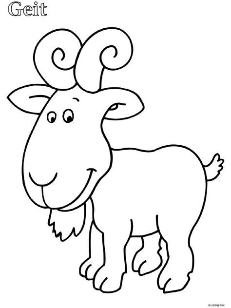 Barnyard Vbs, Easter Embroidery Patterns, Cow Coloring Pages, Farm Animal Crafts, Animal Templates, Farm Animal Coloring Pages, Cute Goats, Farm Crafts, Alphabet Crafts