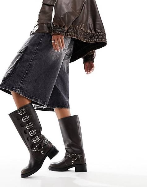 Sale Clothes, Leather Biker Boots, Festival Inspiration, Coachella Festival, Biker Boots, Cheap Clothes, Moto Boots, Sunglasses Shop, Jeans Shop