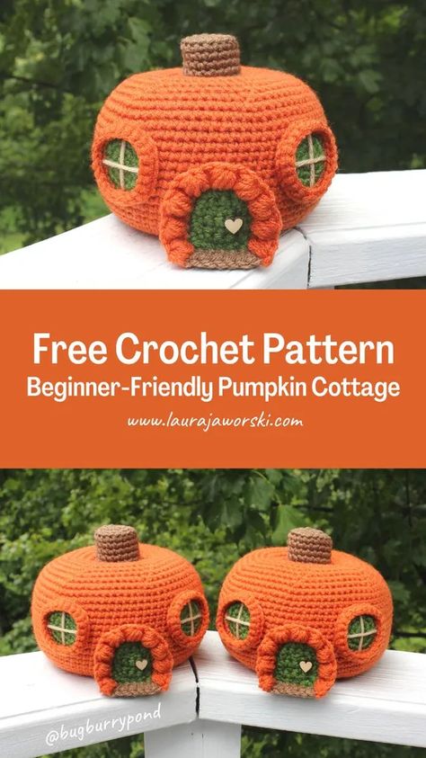 Laura Jaworski, Crochet Cardigan Ideas, Pumpkin Cottage, Cardigan Ideas, Fairy Homes, Crochet Cardigans, Fall Crochet Patterns, Crochet Fairy, Crochet Xmas