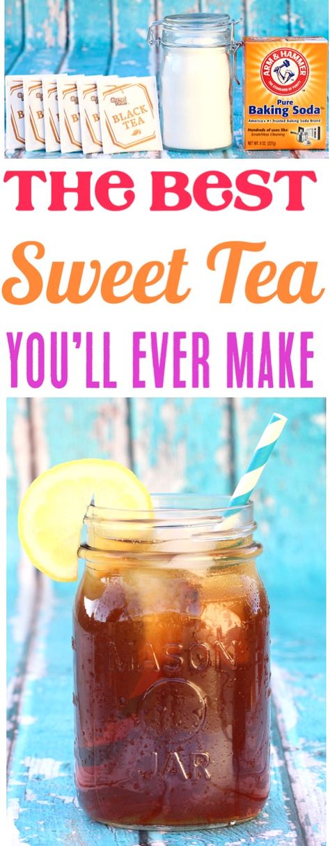 Milos Sweet Tea Recipe, Best Ice Tea Recipe, How To Make Southern Sweet Tea, Fresh Brewed Iced Tea Recipe, Southern Iced Tea Recipe, Sun Tea Recipe 1 Gallon, Lipton Tea Recipes, Gold Peak Sweet Tea Recipe, Sweet Iced Tea Recipes