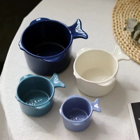 Cute Fish Shape Measuring Cups,Cake Baking Measuring Cup Set Of 4 Stoneware Measuring Tools - Buy Measuring Cups measuring Cup Set measuring Tools Product on Alibaba.com Measuring Cups Set, Cute Fish, Measuring Tools, Measuring Cup, Cake Baking, Fish Shapes, Cup Set, Measuring Spoons, Measuring Cups