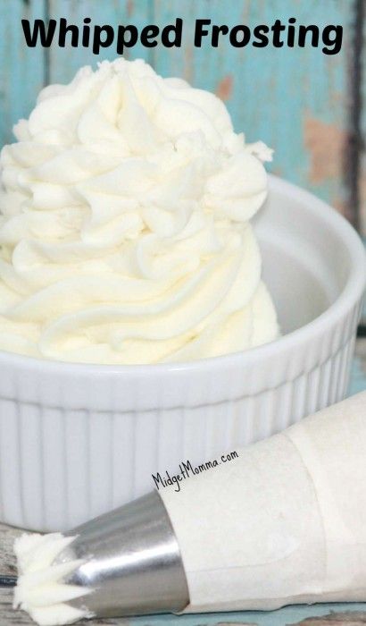 Homemade Whipped Frosting, Cupcake Creme, Make Frosting, Frost Cupcakes, Cool Whip Frosting, Cupcake Frosting Recipes, Whipped Icing, Easy Frosting, Frosting Recipes Easy