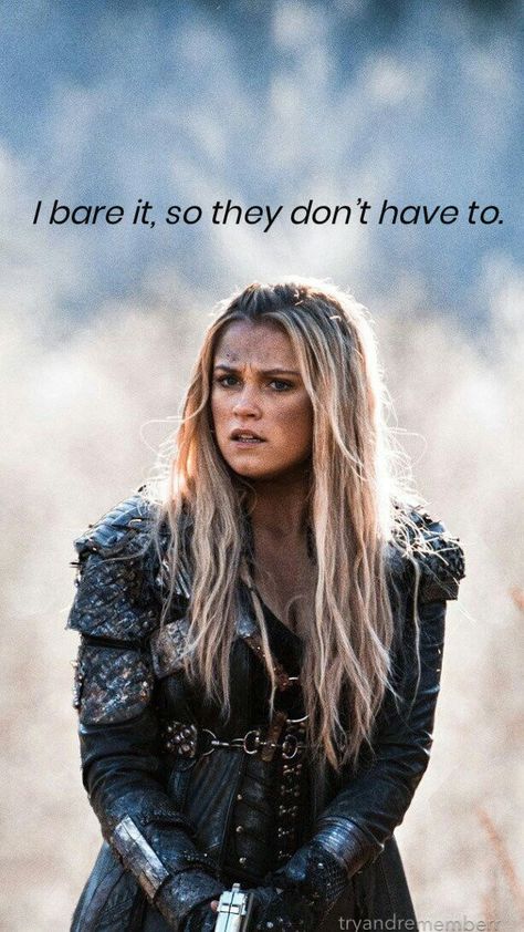 Clarke The 100, Lexa The 100, Clarke Griffin, The 100 Show, Science Fiction Series, Warrior Women, Eliza Taylor, Girl Movies, Gif Hunt