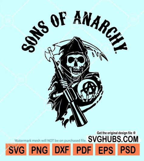 Sons of anarchy svg, sons of anarchy svg file, sons of anarchy logo svg, sons of anarchy reaper svg, sons of anarchy California svg, sons of anarchy font, sons of anarchy png, sons of anarchy vector, sons of anarchy emblem Sons Of Anarchy Logo, Sons Of Anarchy Reaper, Sons Of Anarchy, Svg Design, Design Files, Fun Crafts, Svg File, Original Designs, Cricut