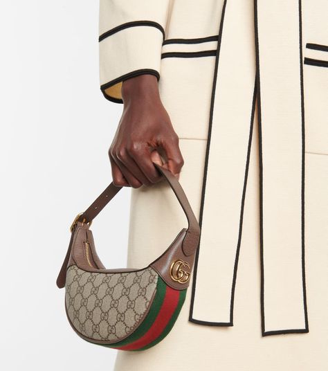 Gucci Ophidia Bag Outfit, Mini Bag Outfit, Gucci Bag Outfit, Gucci Bags Handbags, Gucci Ophidia Bag, Designer Leather Bags, Cross Shoulder Bags, Gucci Purses, Womens Designer Bags