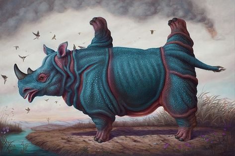 Bruno Pontiroli, Animal Artists, Eclectic Art, Art Deco Architecture, Dinosaur Art, Art Et Illustration, Mystical Art, Pop Surrealism, High Art