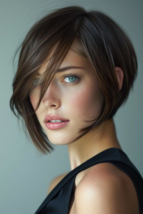 24 Old Money Bob Hairstyles For A Sophisticated Look Old Money Haircut Woman, Thick Chin Length Hair, Old Money Long Bob, Old Money Short Hair Women, Short French Bob With Bangs Fine Hair, Bob Haircut For Thick Hair, Old Money Bob Haircut, Old Money Bob With Bangs, Old Money Bob Hair