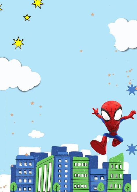 Birthday Invitations Spiderman, Spidey Birthday Invitations Free, Spiderman Birthday Invitations Templates, Spiderman Background Birthday, Spiderman Invitations Free Template, Spidey Party Ideas, Spiderman Party Invitations, Spiderman Invitations, Spiderman Birthday Party Invitations