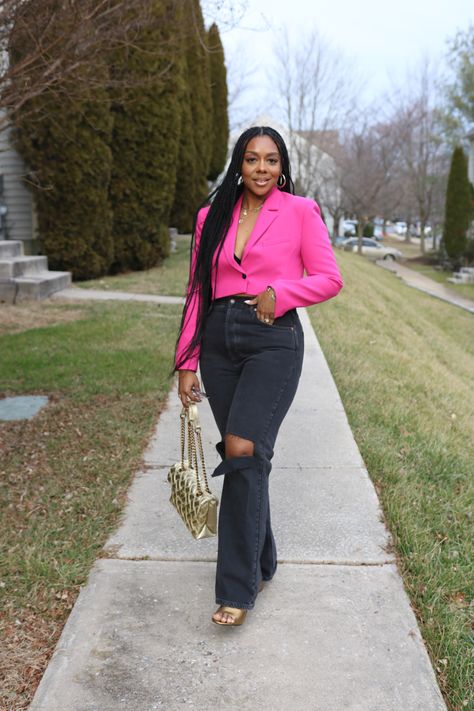 Casual Outfits Black Women, Casual Outfits Black, Weekend Fits, Smart Casual Jeans, Simple Work Outfits, Outfits Black Women, Cute Professional Outfits, Wide Leg Jeans Outfit, Woman Suit