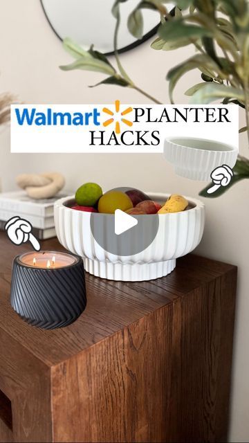 Emma Villaneda on Instagram: "New WALMART ✨planter✨ hack ideas! 

🪴 Which planter idea was your favorite?! 

Here are the 4 Walmart items mentioned: 

👉🏻Pizza Pan: Mainstays 16 inch Non-Stick Pizza Pan, Large, Gray

👉🏻 Outdoor Table: Better Homes & Gardens Hudson Brown Resin Planter, 15.7in x 15.7in x 13.8in

👉🏻White Ceramic Planter: Better Homes & Gardens Pottery 12” Fischer Round Ceramic Planter, White

👉🏻Small Black Planter: Better Homes and Gardens 6 in Black Ceramic Ridge Planter

#diy #organization #organizationideas #walmart #hack #homehacks #home #homedesign #diyproject #tutorial #hacks #summer #homedecor #decor #interiordesign #design #style #homedesign" Plastic Planters Makeover Ideas, Bunkhouse Ideas, Walmart Hacks, Walmart Hack, Yard Crafts, Planter Diy, White Ceramic Planter, Black Planters, Resin Planters