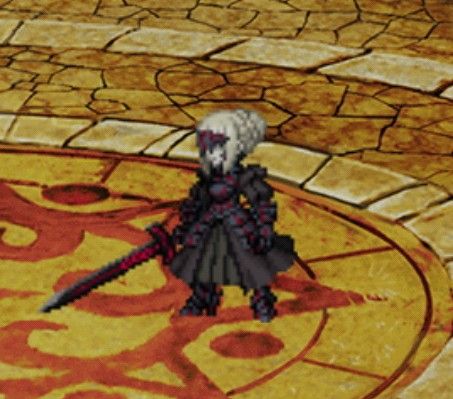 Saber Alter from Grand summoners Grand Summoners, Altria Pendragon, Saber Alter, Pixel Art, Art