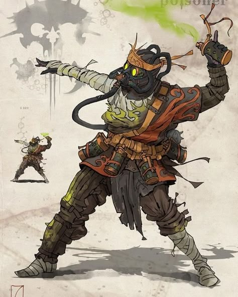 Apocalypse Character, Apocalypse Art, Dungeons And Dragons Characters, Creature Concept Art, Armor Concept, Character Design Male, Creature Concept, Dieselpunk, Dnd Characters