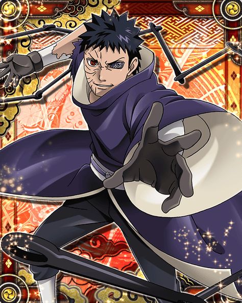 Obito Official Art, Arcade Wallpaper, Naruto Cards, Kingdom Hearts Anime, Uchiha Obito, Tobi Obito, Anime Magi, Obito Uchiha, Black Figure