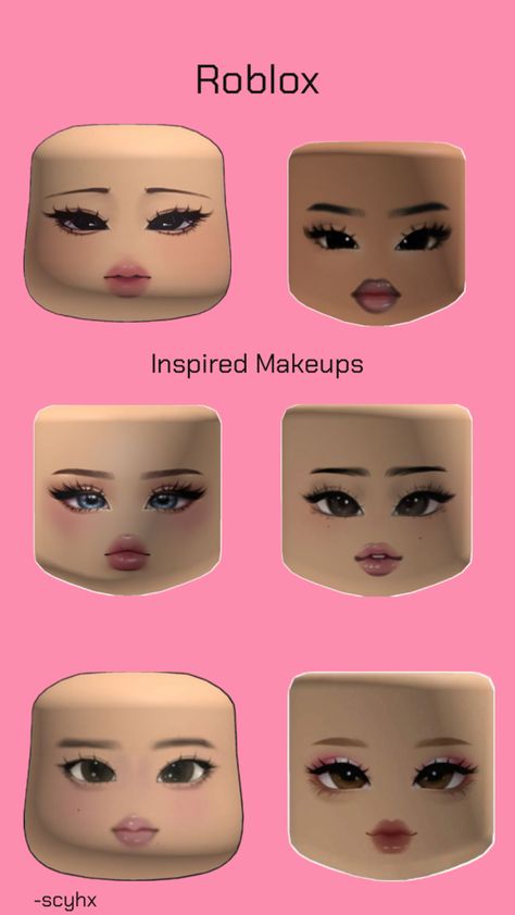 Roblox Makeup, Makeup Challenges, Aesthetic Makeup, Makeup Inspiration, Eye Makeup, Make Up, Makeup