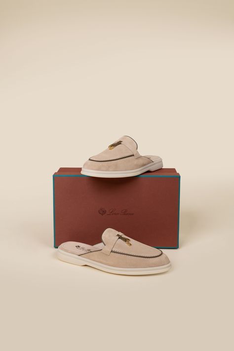 Loro Piana Babouche in Natural Light Camel Loro Piana Babouche, Loro Piana, Personal Shopper, Shoes Shoes, Dream Life, Natural Light, Camel, Slides, Slippers