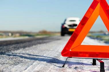 winter driving safety tips www.rkjacobsinsurance.com Towing Company, Towing And Recovery, Road Trip Car, Towing Service, Simi Valley, Roadside Assistance, Lead Acid Battery, Diy Car, Emergency Kit