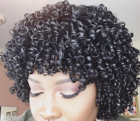 2,511 Likes, 42 Comments - ⠀⠀⠀⠀⠀⠀⠀⠀⠀J A E M A J E T T E (@jaemajette) on Instagram: “If you missed my finger coiling technique make sure you click the link I my bio to see how I got…�” Short Spiral Curls, Finger Coils Natural Hair 4c, Finger Coils Natural Hair, Coiling Natural Hair, Oil For Curly Hair, Finger Curls, Finger Coils, Lady Hair, Hair Coils