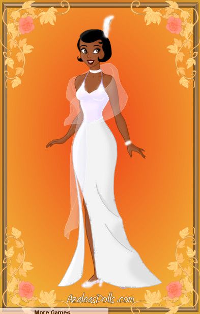 White Dress Disney, Disney Princess White Dress, Tiana White Dress Disney Princess, Princess Tiana White Dress, Mean Characters In Movies, Tiana Princess And The Frog Dress, Tiana White Dress, Princess Tiana Outfit Ideas, Tiana Almost There