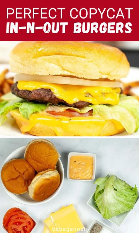 Looking for easy burger recipes for family dinner? Make these Instant pot burgers in foil! It's a simple and delicious copycat recipe for In-N-Out Burgers, including homemade In-N-Out sauce. So delicious! Homemade In N Out Burgers, Copycat In And Out Burger, In N Out Burger Recipe, Instant Pot Hamburgers, Easy Burger Recipes, In N Out Sauce, Easy Burger Recipe, In And Out Burger, In N Out Burger