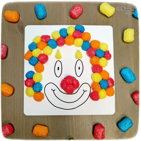 Mardi Gras Diy, Theme Carnaval, Infant Activities, Classroom Activities, Diy For Kids, Mardi Gras, Circus, Crayon, Activities For Kids