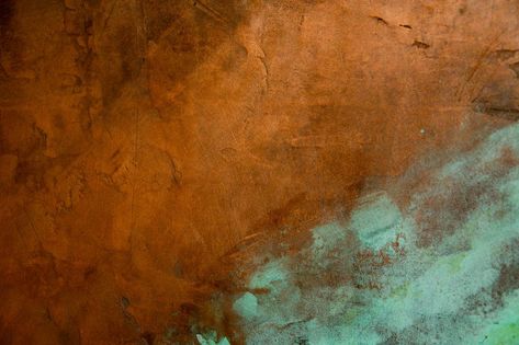 Copper Background, Accent Wall Designs, Liquid Metal, Oxidized Copper, Copper Patina, A Level Art, Learning Photography, Copper Material, Color Textures