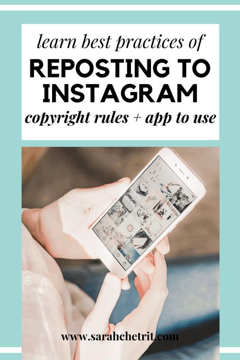 Reposting on Instagram is allowed IF you do it right. Learn Instagram copyright rules, etiquette and apps to make reposting easy and quick! Learn Instagram, Free Business Logo, Instagram Help, Blog Video, Story Templates, Blogger Tips, Social Media Marketing Services, Instagram Bio, Do It Right