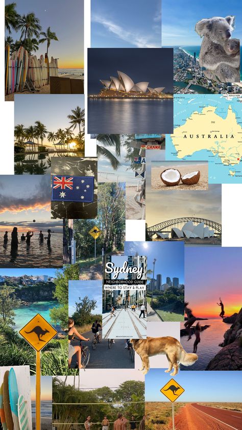 Travel Australia Aesthetic, Australia Aesthetic Wallpaper, Vision Board Australia, Sydney Australia Aesthetic, Australia Aesthetic, Australia Wallpaper, Australia Pictures, Sydney Beaches, Adventure Time Characters