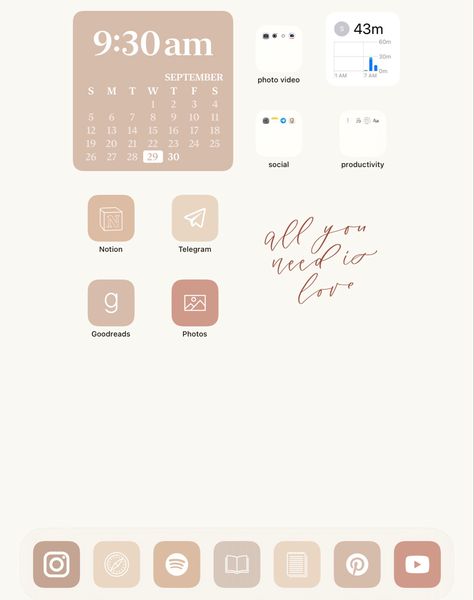 Ipad OS15 homescreen aesthetic idea Ipad Homescreen Ideas Aesthetic, Homescreen Ideas Aesthetic, Ipad Homescreen Ideas, Ipad Home Screen, Ipad Homescreen, Aesthetic Portrait, Ios App Iphone, Homescreen Ideas, Ideas Aesthetic