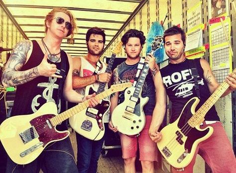 We The Kings <3 without Danny :( Just Keep Breathing, Breathe Carolina, Love Radio, Keep Breathing, Summer Fest, We The Kings, Fun Love, Love Band, Of Mice And Men