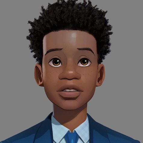 Early Miles look dev. Miles Concept Art, Miles Morales Concept Art, Miles Spiderverse, Miles Morales Face, Magic Tavern, Robh Ruppel, Sara Pichelli, Miles Baby, Facial Expressions Drawing