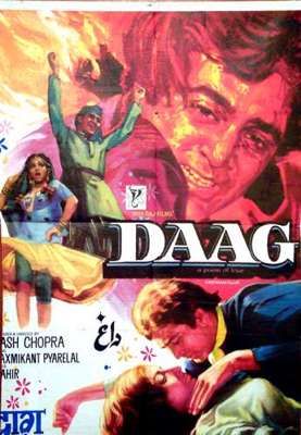 Daag (1973), Rajesh Khanna,  Classic, Indian, Bollywood, Hindi, Movies, Posters, Hand Painted Bollywood Vintage, Jinja Uganda, Bollywood Retro, Old Movie Poster, Memories Art, Old Film Posters, Classic Films Posters, Indian Movie, Film Posters Art