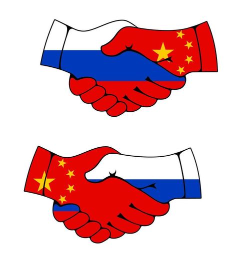 China and Russia, cooperation handshake Russia, Seamless Patterns, Vector Free, Royalty Free, China, Clip Art, Pattern