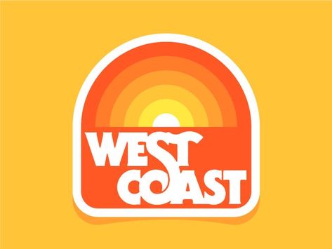 West Coast Logo, Trail Tattoo, Bike Night, Cv Inspiration, Winter Retreat, West Coast Trail, Road Trip Routes, Sun Logo, West Coast Road Trip