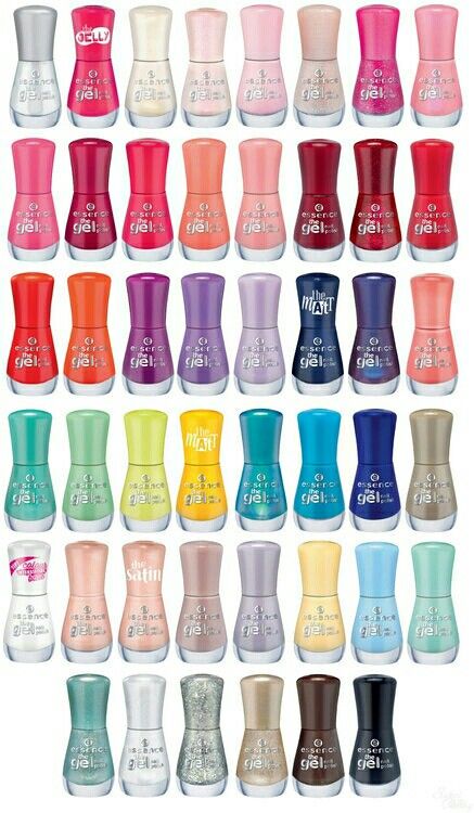 Essence Nail Polish, Nail Paint Shades, Cute Nail Polish, Essence Makeup, Long Lasting Nail Polish, Nail Gel, Nail Paint, Nail Kit, Nail Polish Colors